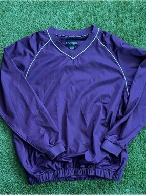 Purple Footjoy golf jacket longsleeve